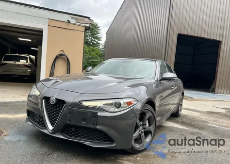 2017 Alfa Romeo Giulia Ti Q4 z USA, uszkodzony, nr VIN ZARFAEEN9H7544398